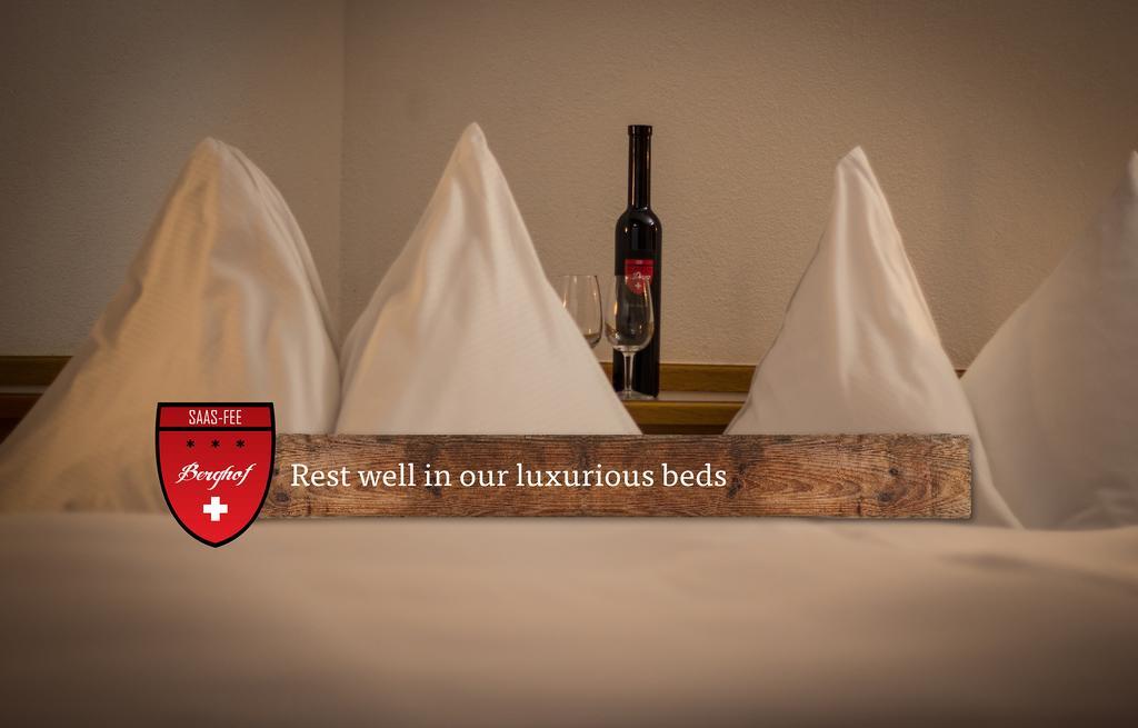 Bed and Breakfast Berghof Garni - The Dom Collection Saas-Fee Exterior foto