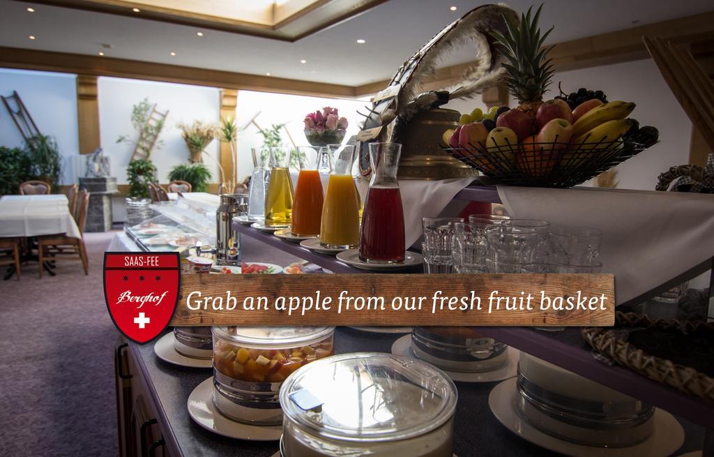 Bed and Breakfast Berghof Garni - The Dom Collection Saas-Fee Exterior foto