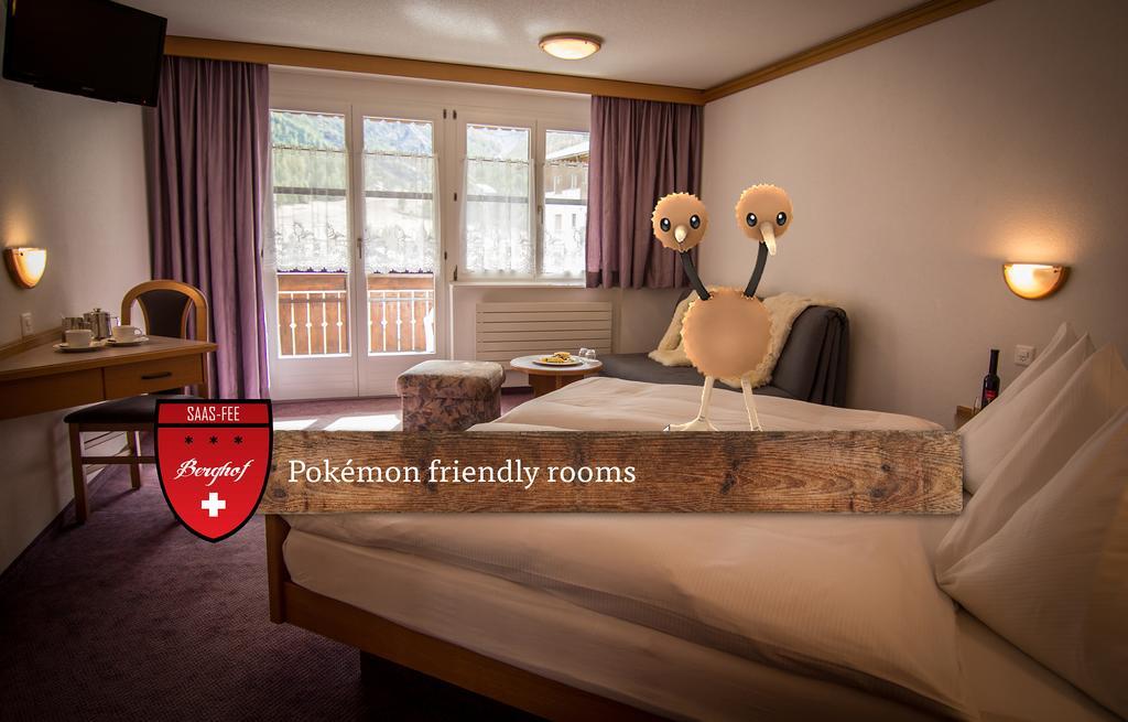 Bed and Breakfast Berghof Garni - The Dom Collection Saas-Fee Exterior foto
