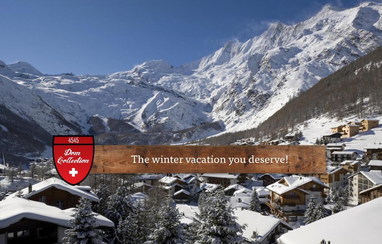Bed and Breakfast Berghof Garni - The Dom Collection Saas-Fee Exterior foto