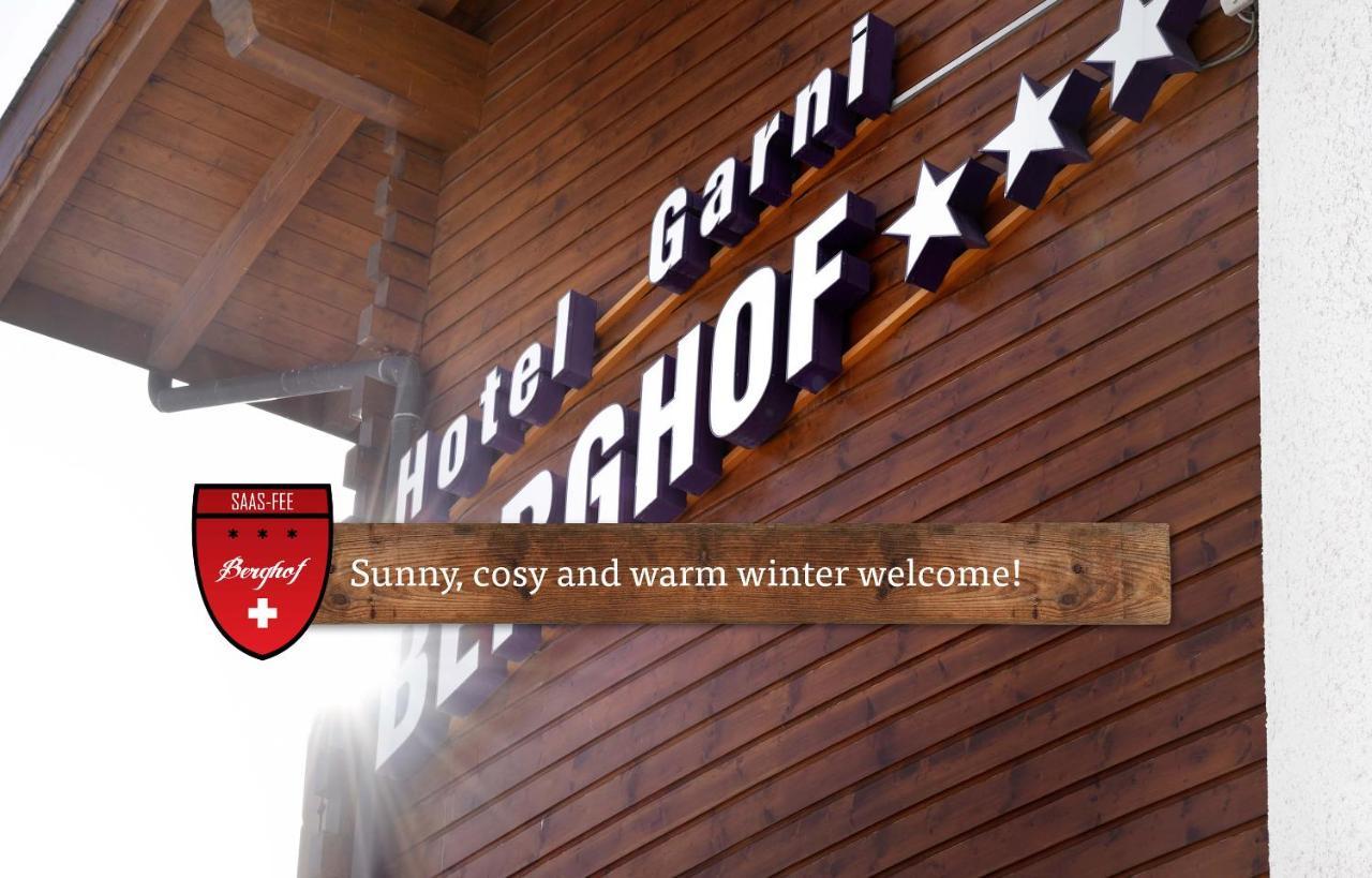 Bed and Breakfast Berghof Garni - The Dom Collection Saas-Fee Exterior foto