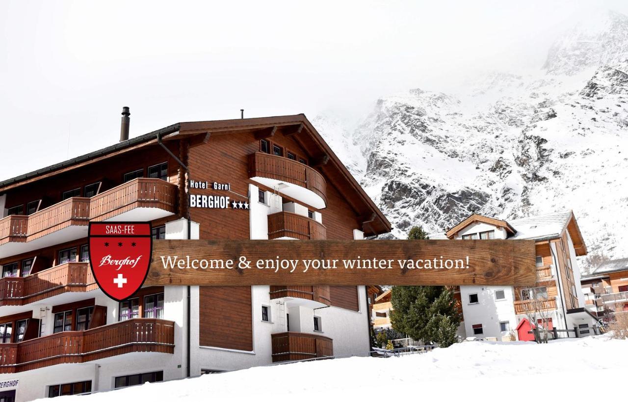 Bed and Breakfast Berghof Garni - The Dom Collection Saas-Fee Exterior foto