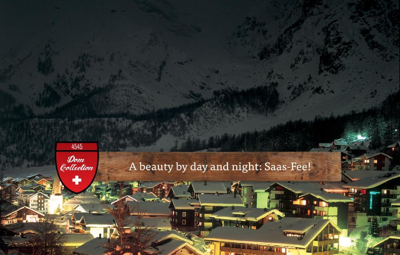 Bed and Breakfast Berghof Garni - The Dom Collection Saas-Fee Exterior foto