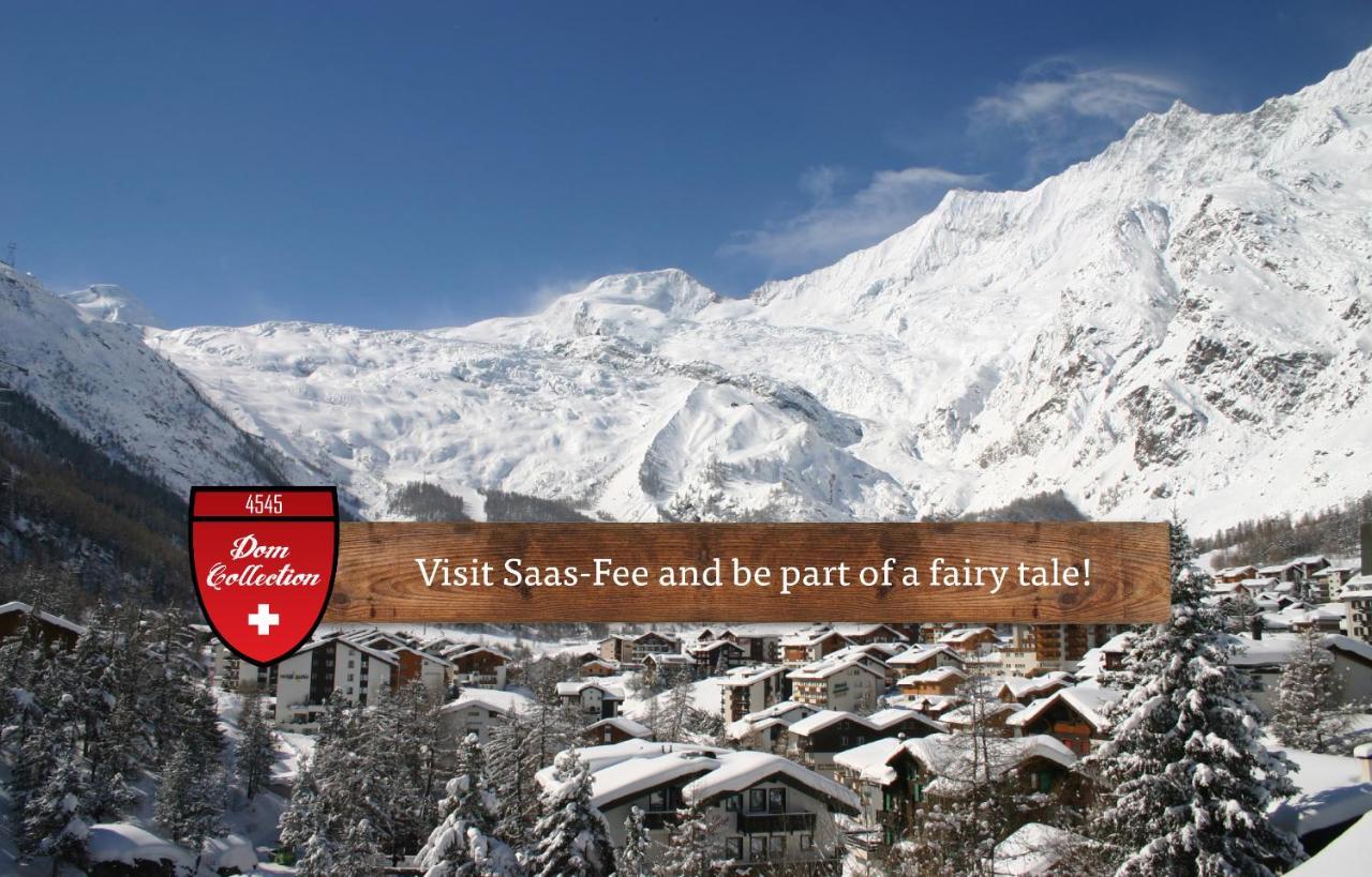 Bed and Breakfast Berghof Garni - The Dom Collection Saas-Fee Exterior foto